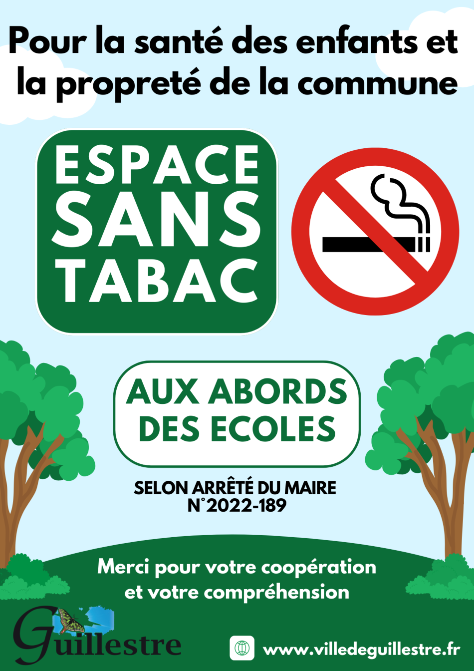 Espaces sans tabac