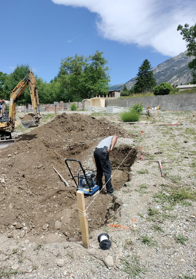 Travaux cimetière