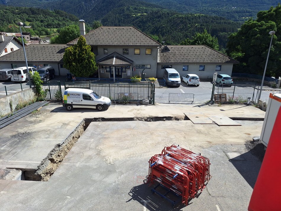Travaux réseau de chaleur