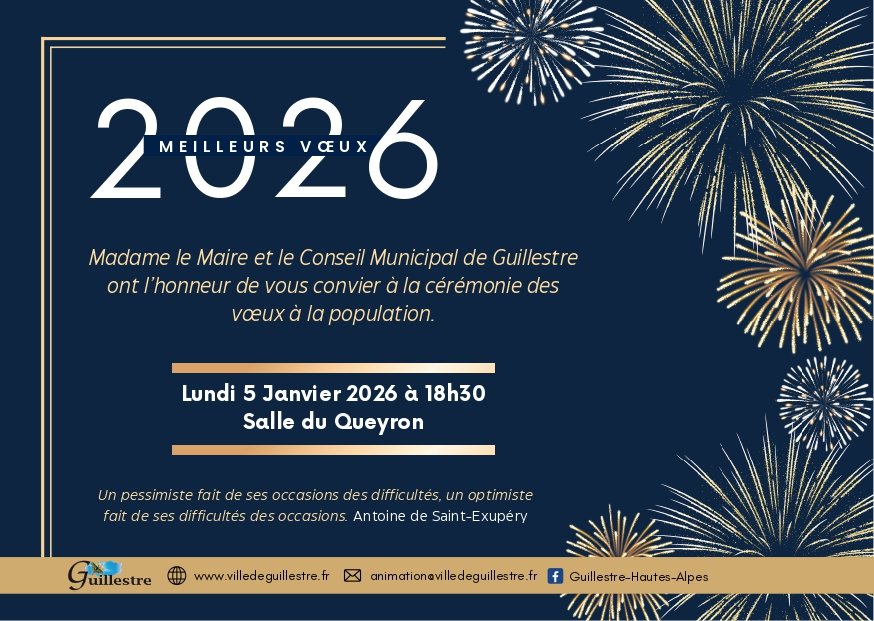 Voeux 2026
