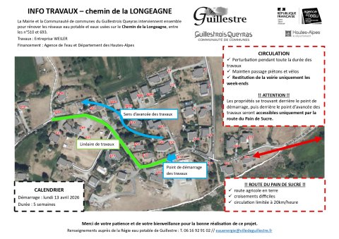 Travaux longeagne