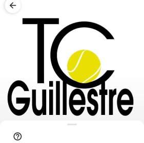 Tennis club logo