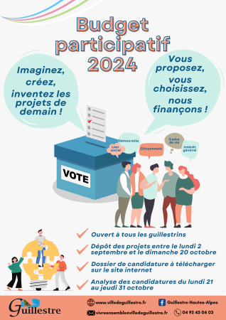 BUDGET PARTICIPATIF 2024