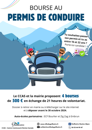 Bourse au permis de conduire