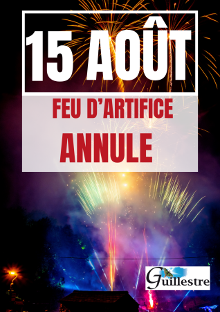 Annulation feu artfice